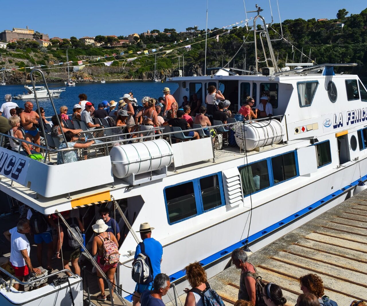 Isola del Giglio con opzione Giannutri da Talamone e Castiglione