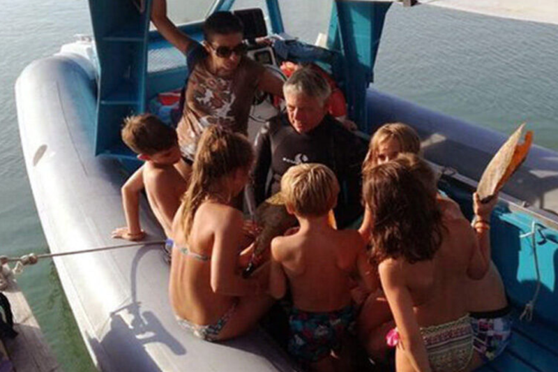 Caccia ai Tesori del Mare in Gommone