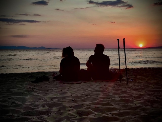 Sunset a Cala Violina