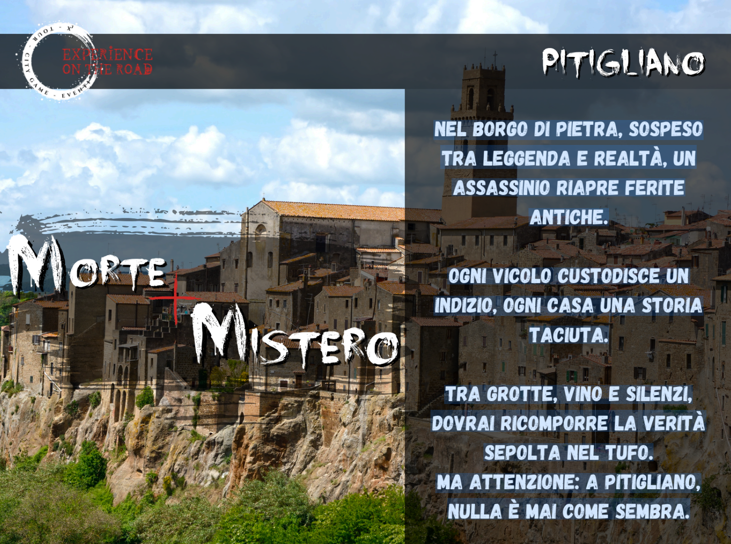 Morte e Mistero a Pitigliano - Maremma Escursioni