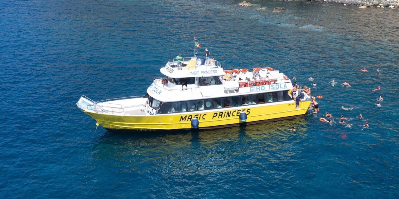 La Magic Princess per i Tour in Barca dall'Elba